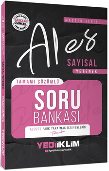 YEDİİKLİM 2026 ALES SAYISAL YETENEK TAMAMI ÇÖZÜMLÜ SORU BANKASI