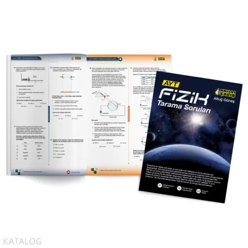 ALTUĞ GÜNEŞ AYT FİZİK TARAMA SORULARI (DENEME)