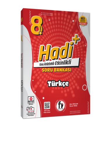 Fİ 8. SINIF HADİ+ TÜRKÇE KONU ANLATIMLI