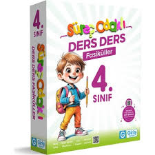 GİRİŞ 4. SINIF SÜREÇ ODAKLI EĞİTİM SETİ (8 FASİKÜL) HAFTA SONU ÖDEV KİTABI İLAVE