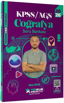 YEDİ İKLİM KPSS AGS COĞRAFYA VİDEO ÇÖZÜMLÜ SORU BANKASI 2026