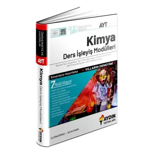 AYDIN ÜNİVERSİTEYE HAZIRLIK AYT KİMYA DERS İŞLEYİŞ MODÜLLERİ