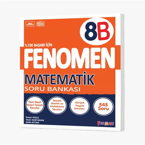 FENOMEN 8. SINIF MATEMATİK SORU BANKASI (B)