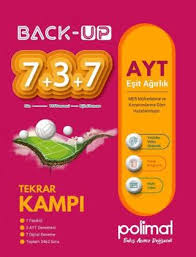 EKSEN AYT BACK-UP 7+3+7 KAMP KİTABI - EA