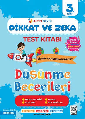 ALTIN NOKTA 3. SINIF ALTIN BEYİN DİKKAT VE ZEKA KİTABI