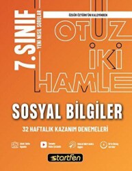 STARTFEN 7. SINIF SOSYAL BİLGİLER 32 DENEME HAFTALIK KAZANIM DENEMELERİ