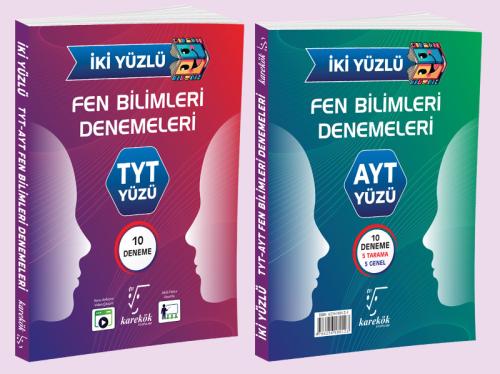 KAREKÖK İKİ YÜZLÜ TYT-AYT FEN  BİLİMLERİ DENEMELERİ