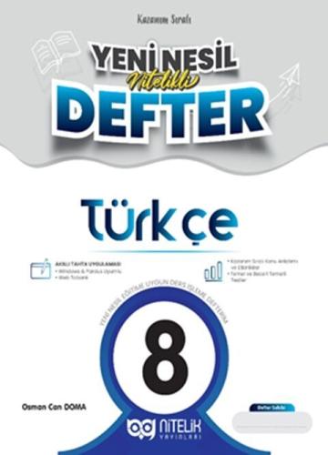 NİTELİK 8. SINIF AKILLI DEFTER TÜRKÇE YENİ NESİL NİTELİKLİ