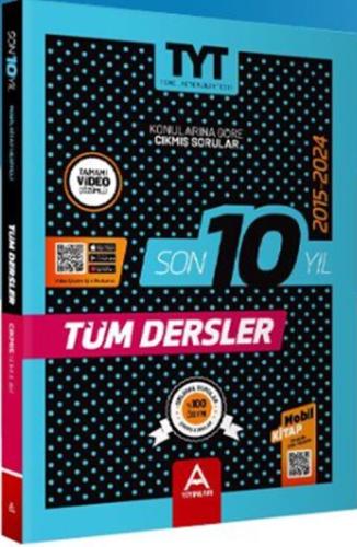TYT TÜM DERSLER SON 10 YIL ÇIKMIŞ SORULAR